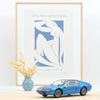 Alpine A310 1600 VE 1972 Alpine Blue – Die‑Cast Norev