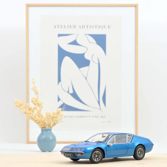 Alpine A310 1600 VE 1972 Alpine Blue – Die‑Cast Norev