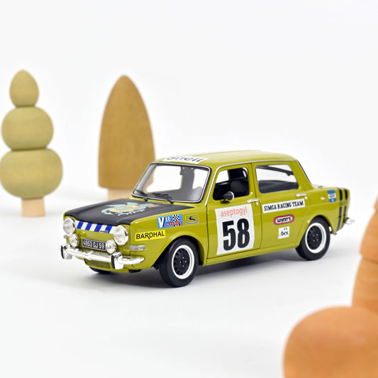 Simca 1000 Rallye 2 SRT N°58 1973 – Acide Green – Norev