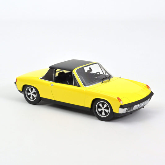 VW‑Porsche 914‑6 1973 – Yellow – Norev