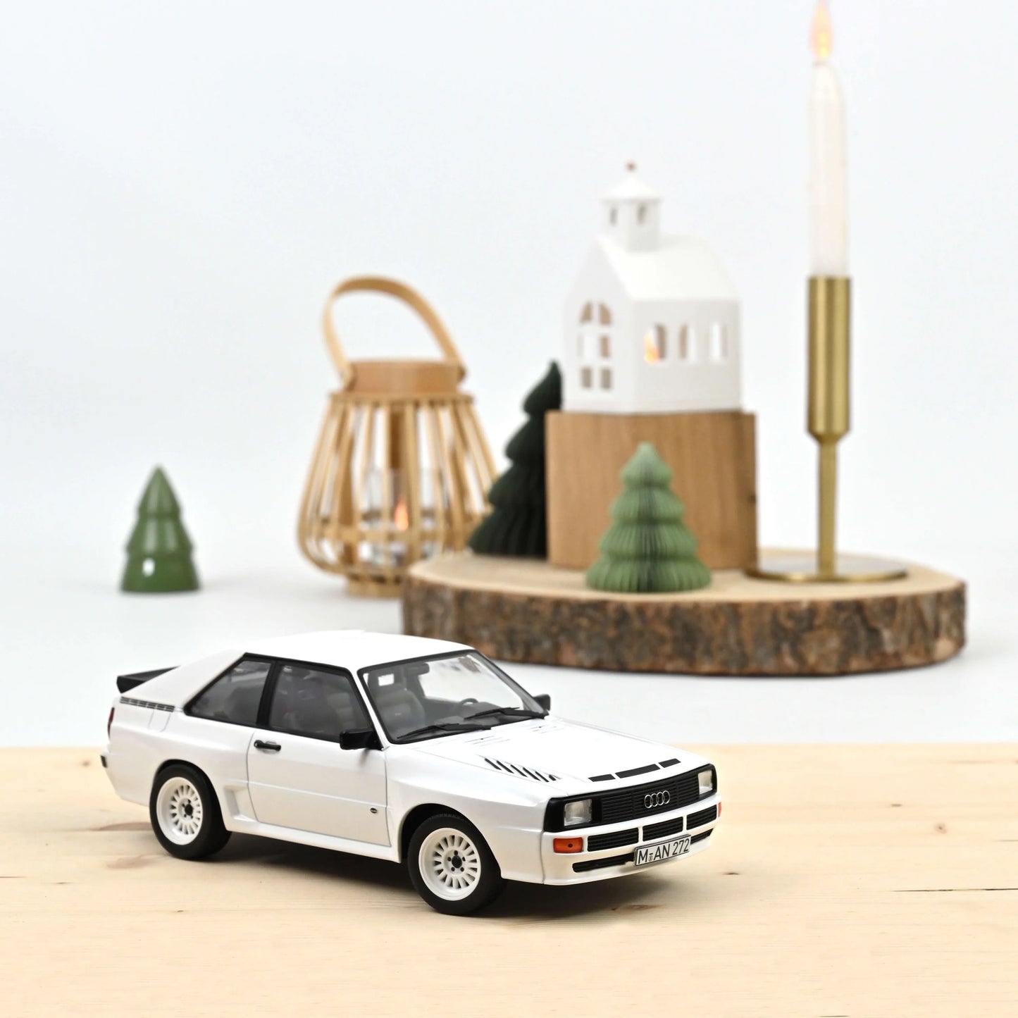 Audi Sport Quattro – 1985 – Alpine White – 1:18 – Norev