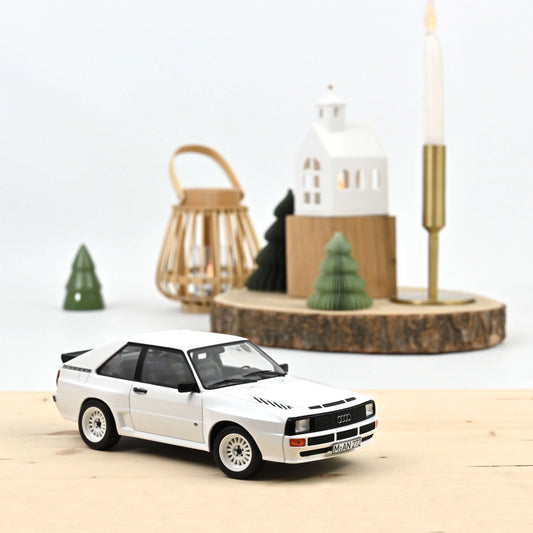 Audi Sport Quattro – 1985 – Alpine White – 1:18 – Norev