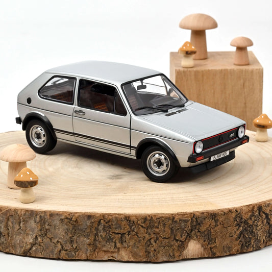 VW Golf GTI 1976 Silver – Die‑Cast Norev