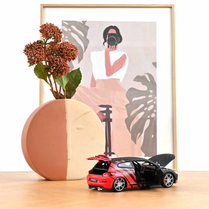 VW Scirocco CESAM PTRS 2009 Black/Red – Norev