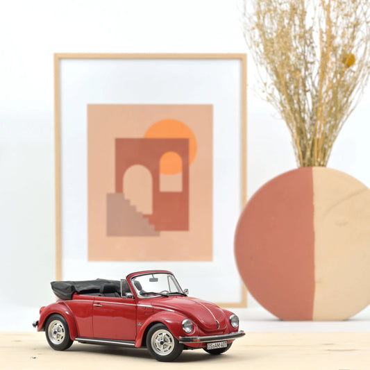 VW 1303 Cabriolet 1976 Red – Die‑Cast Norev (Limited 200 pcs)