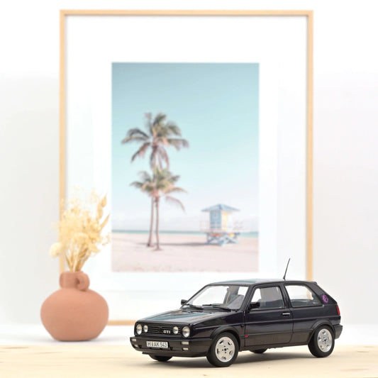 VW Golf GTI Match 1989 Black Metallic 1:18 – Norev