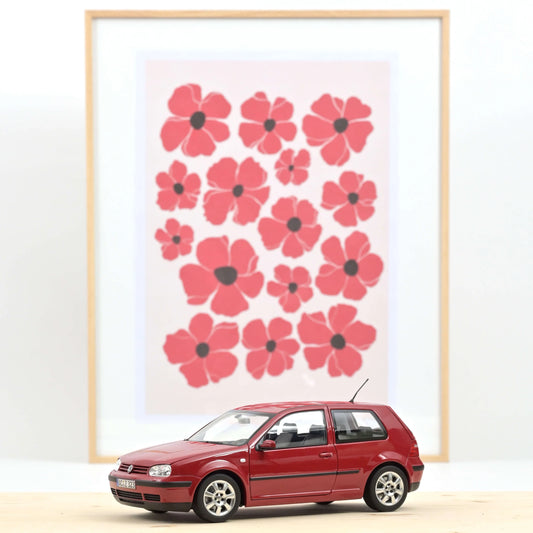 VW Golf 2002 Red 1:18 – Norev