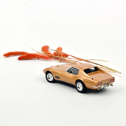Chevrolet Corvette Coupe 1969 Metallic Gold – Norev
