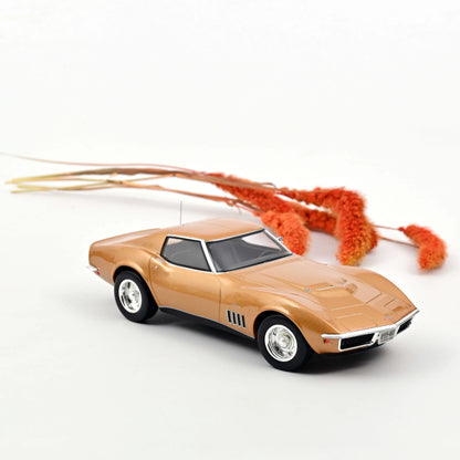 Chevrolet Corvette Coupe 1969 Metallic Gold – Norev