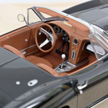 Chevrolet Corvette Sting Ray Cabriolet 1963 Black – Norev