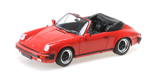 PORSCHE 911 CARRERA CABRIOLET 3.2 – 1983 – RED