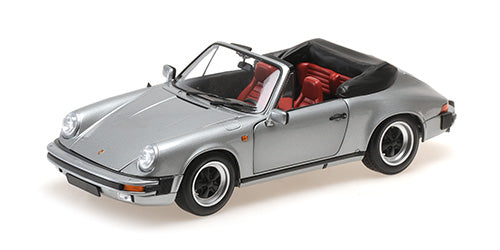 PORSCHE 911 CARRERA 3.2 CABRIOLET – 1983 – GREY METALLIC