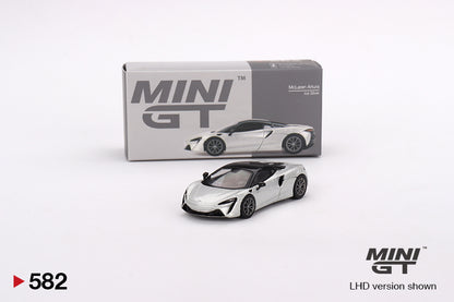 McLaren Artura Ice Silver – MiniGT