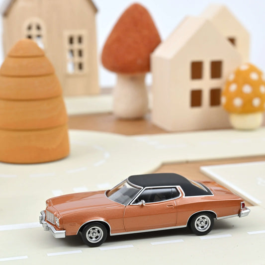 Ford Gran Torino 1974 Chestnut Brown Jet‑Car – Norev
