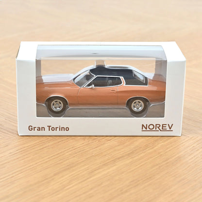 Ford Gran Torino 1974 Chestnut Brown Jet‑Car – Norev