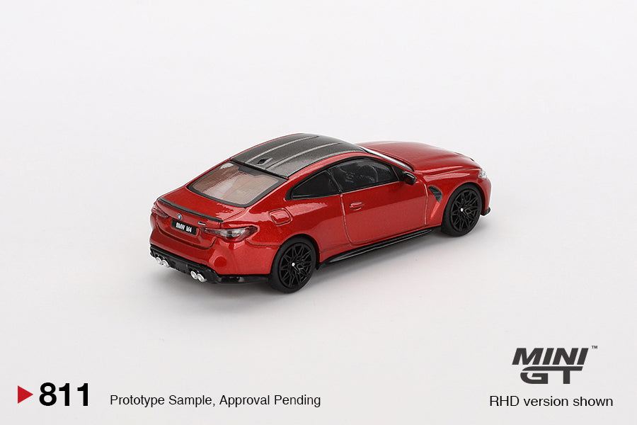 BMW M4 Competition G82 Sakhir Orange 1:64 Mini GT