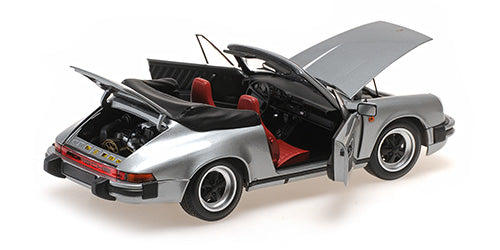 PORSCHE 911 CARRERA 3.2 CABRIOLET – 1983 – GREY METALLIC