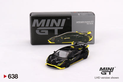Lamborghini Huracán STO – Nero Noctis – MiniGT