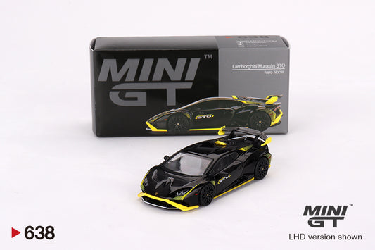 Lamborghini Huracán STO – Nero Noctis – MiniGT