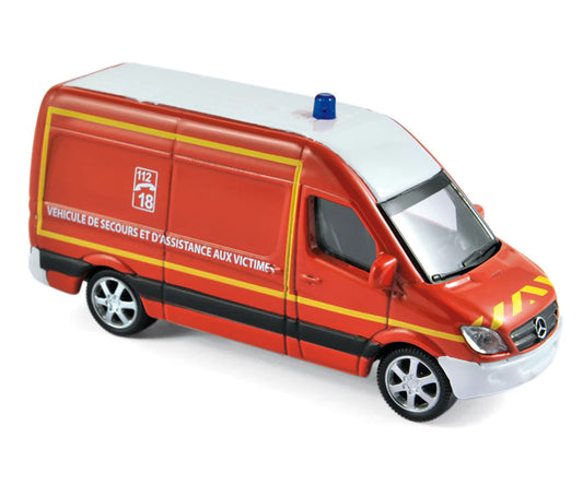 Mercedes-Benz Sprinter Pompiers – Die‑Cast Norev