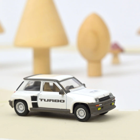 Renault 5 Turbo 1981 – Pearl White – 1:64 Norev