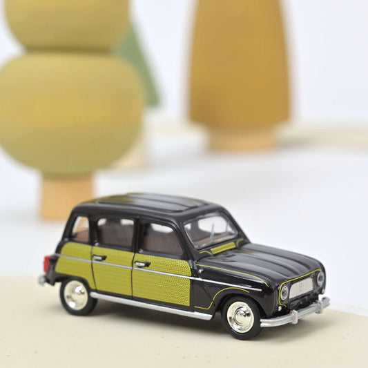 Renault 4 Parisienne 1963 Black & Yellow – Norev Minijet