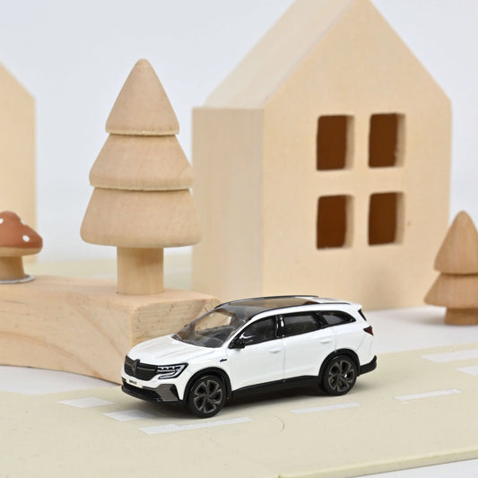 Renault Espace Esprit Alpine E-Tech Hybrid 2023 Pearl White – Die‑Cast Norev