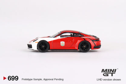 Porsche 911 (992) Carrera S Safety Car – 2023 IMSA Daytona 24 Hrs – 1:64 – Mini GT