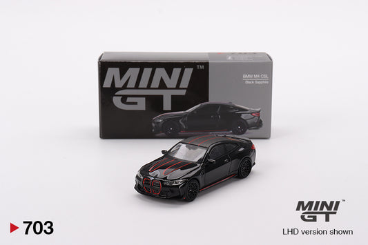 BMW M4 CSL – Black Sapphire – 1:64 – Mini GT