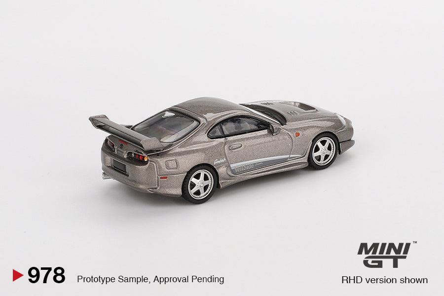 Toyota Supra VeilSide Combat V-II Combat Grey 1:64 Mini GT