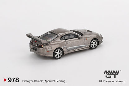 Toyota Supra VeilSide Combat V-II Combat Grey 1:64 Mini GT