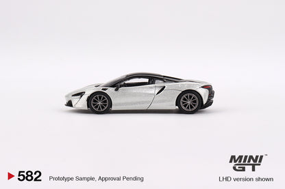 McLaren Artura Ice Silver – MiniGT