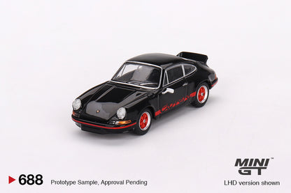 Porsche 911 Carrera RS 2.7 – Black with Red Livery – MiniGT