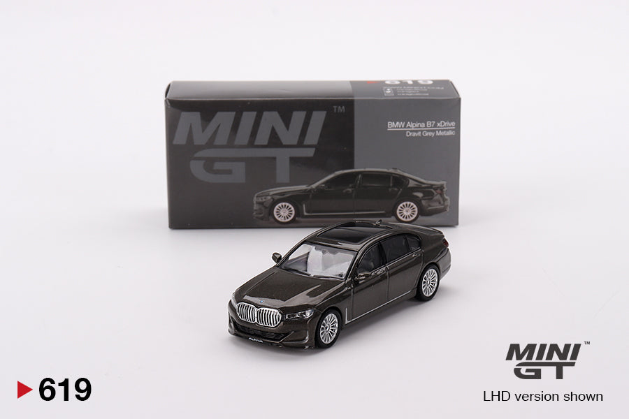 BMW Alpina B7 xDrive Dravit Grey Metallic – MiniGT