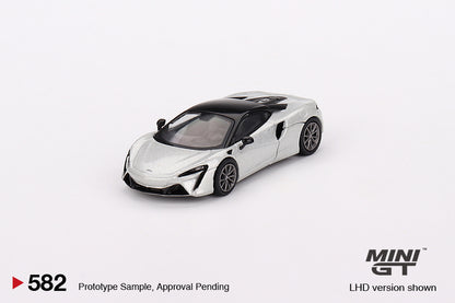 McLaren Artura Ice Silver – MiniGT