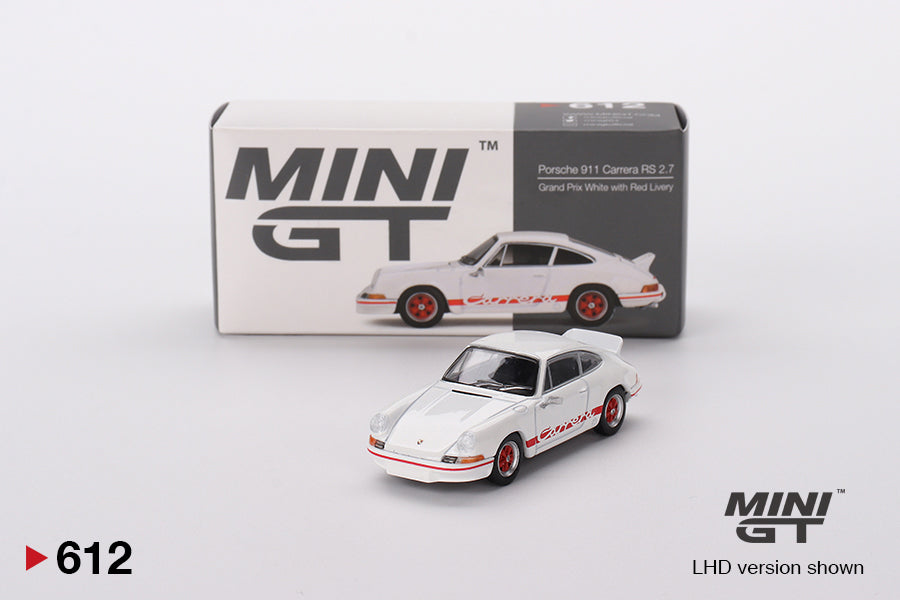 Porsche 911 Carrera RS 2.7 Grand Prix White – MiniGT 1/64