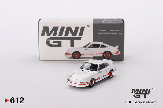 Porsche 911 Carrera RS 2.7 Grand Prix White – MiniGT 1/64