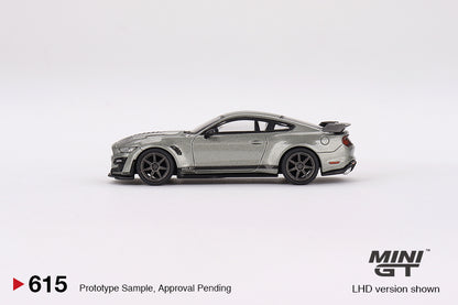 Shelby GT500 SE Widebody – Pepper Gray Metallic – MiniGT