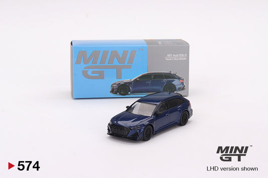 ABT Audi RS6‑R Navarra Blue Metallic – MiniGT