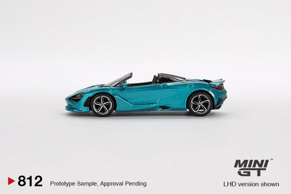 McLaren 750S Spider – Belize Blue – MiniGT