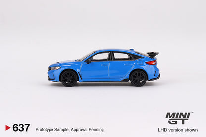 Honda Civic Type R 2023 – Boost Blue Pearl – MiniGT