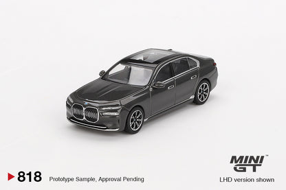 BMW i7 xDrive60 – Dravit Grey – MiniGT