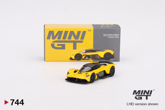 Aston Martin Valkyrie – Sunburst Yellow – MiniGT