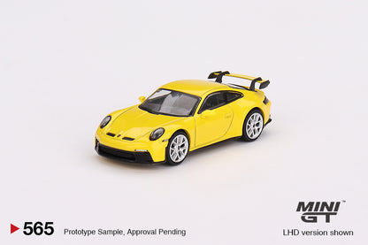 Porsche 911 (992) GT3 Racing Yellow – MiniGT