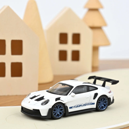 Porsche 911 GT3 RS – 2022 – Bela sa plavim nalepnicama – Jet-Car – 1:43 – Norev