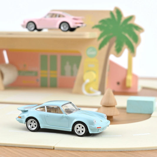 Porsche 911 Turbo 1978 plava Jet-car 1:43 Norev