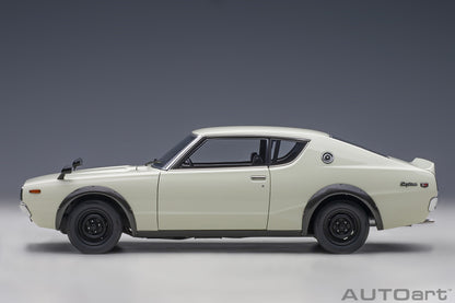 Nissan Skyline 2000 GT‑R (KPGC110) – 1973 – White – Autoart