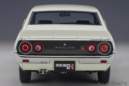 Nissan Skyline 2000 GT‑R (KPGC110) – 1973 – White – Autoart