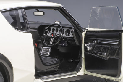 Nissan Skyline 2000 GT‑R (KPGC110) – 1973 – White – Autoart