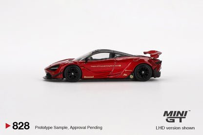 McLaren 720S LB Works Gem Red 1:64 Mini GT